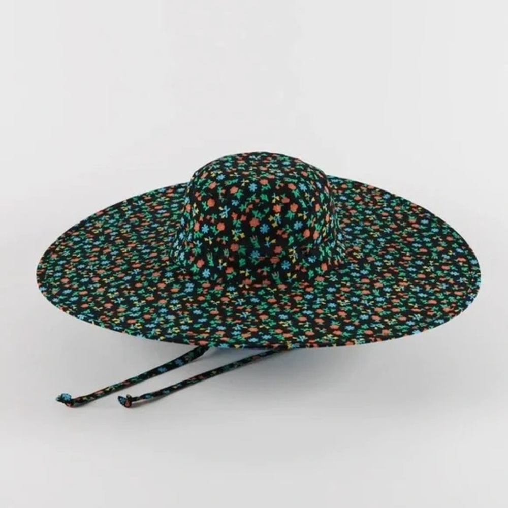 BAGGU Floral Wide Brim Hat - Multicolor